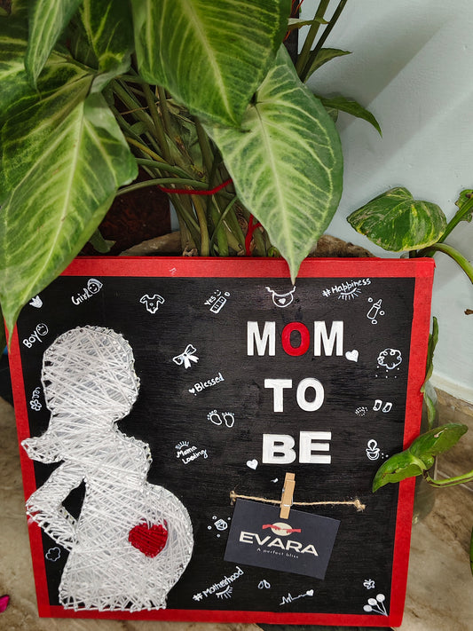 Mom-To-Be String Art by EVARA
